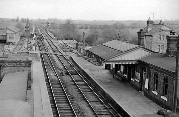 Bletchingdon Railway Station - 1961.