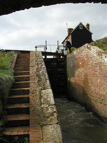 Somerton Deep Lock, on the Oxford Canal
